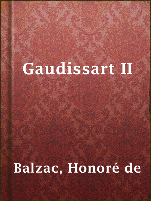 Cover image for Gaudissart II